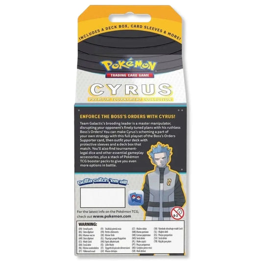 Pokémon Premium Tournament Collection Cyrus Englisch