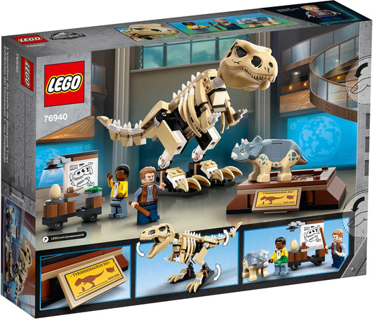 LEGO® Jurassic World 76940 T. Rex-Skelett in der Fossilienausstellung TobisToys