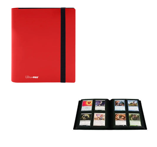 Ultra Pro 4Pocket Eclipse Pro-Binder rot Ultra Pro