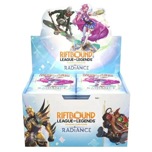 Riftbound League of Legends Radiance Booster Display englisch