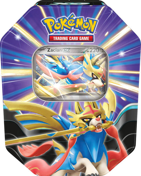 Pokemon Tin 122 Zacian EX Deutsch