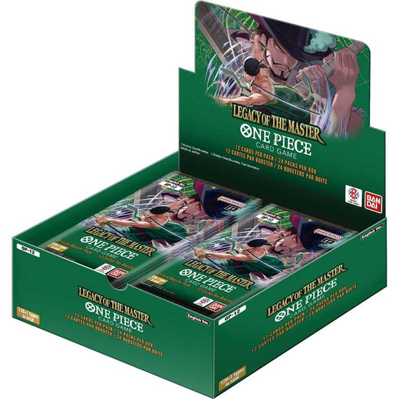 One Piece Card Game OP 12 Legacy of the Master Booster Display Englisch