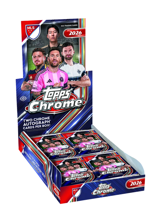 2026 Topps Chrome MLS Hobby Box Topps