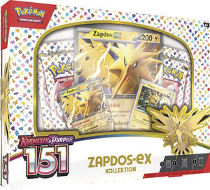 Pokemon KP 3.5 151 Zaptos EX Kollektion deutsch
