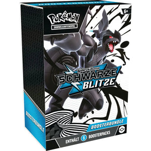 Pokemon Karmesin & Purpur Schwarze Blitze Booster Bundle Deutsch