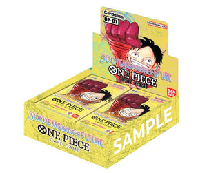 One Piece Card Game OP-07 500 Years into the Future Display Englisch