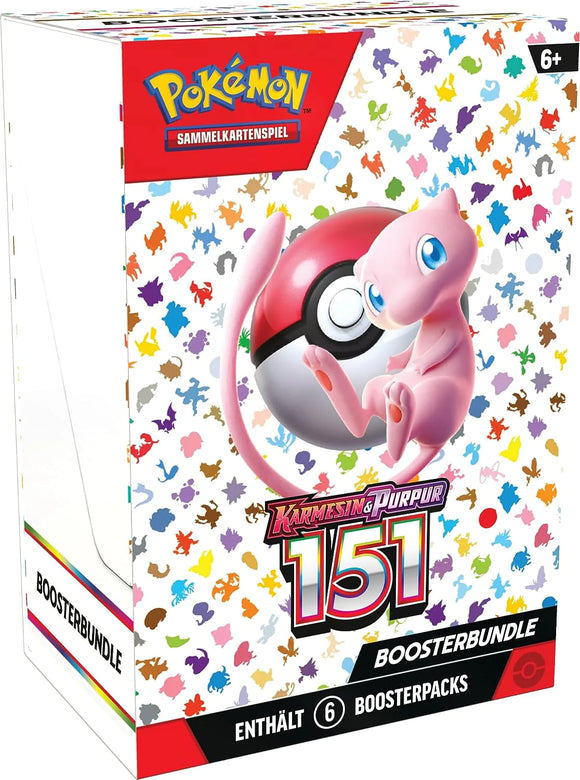 Pokemon KP 3.5 151 Booster Bundle Deutsch