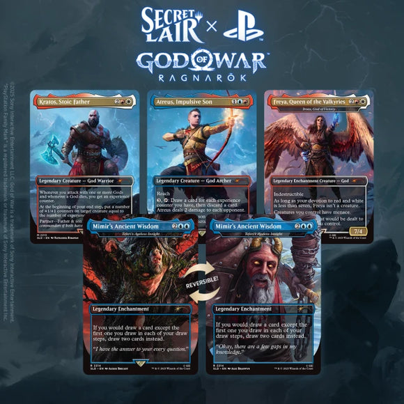 Magic the Gathering Secret Lair x God of War: Norse - EN