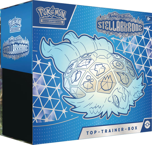 Pokemon Karmesin & Purpur Stellarkrone Top Trainer Box Deutsch TobisToys