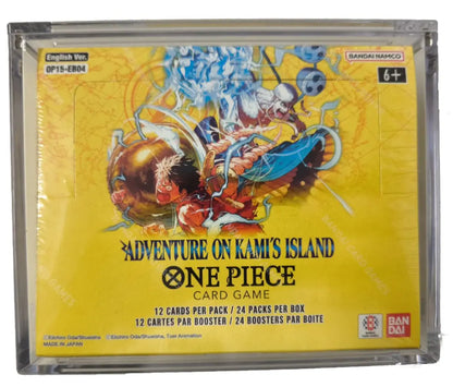 Premium Acrylic Display Case One Piece Booster Box TobisToys