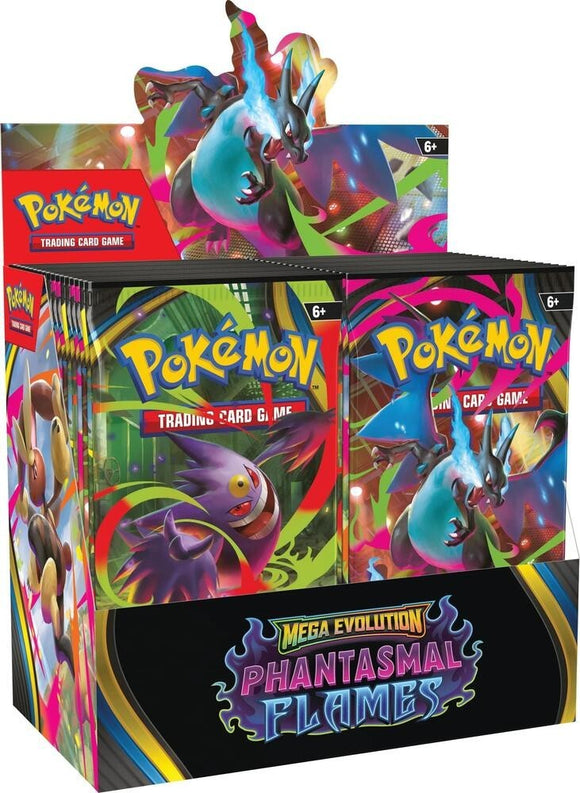 Pokemon Mega Evolution Phantasmal Flames Boosterdisplay (36er) englisch
