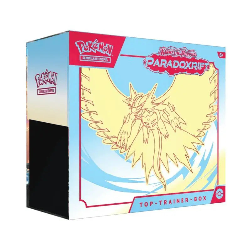 Pokemon Karmesin & Purpur Paradoxrift Top Trainer Box Deutsch TobisToys