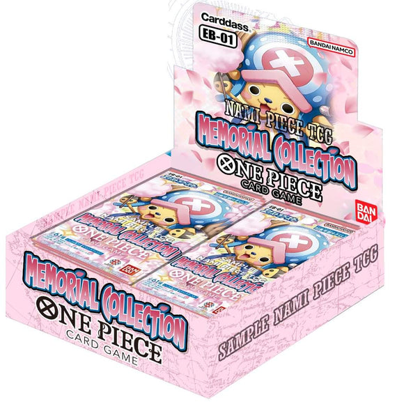 One Piece Card Game EB-01 Extra Booster Memorial Collection Display Englisch Pre Order 03.05.24