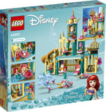 LEGO® Disney 43207 Arielles Unterwasserschloss