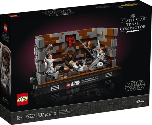 LEGO® Star Wars 75339 Müllpresse im Todesstern™ – Diorama TobisToys