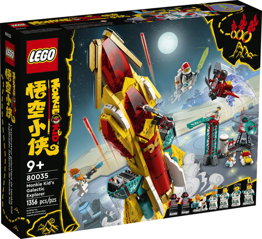 LEGO® Monkie Kid 80035 Monkie Kids™ Entdeckerraumschiff TobisToys