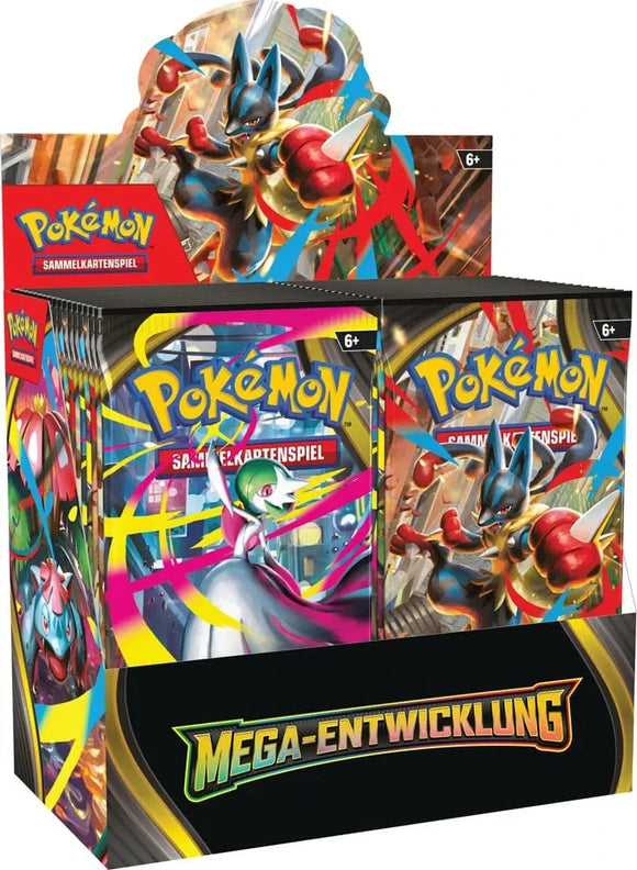Pokemon Mega Entwicklung Boosterdisplay (36er) deutsch
