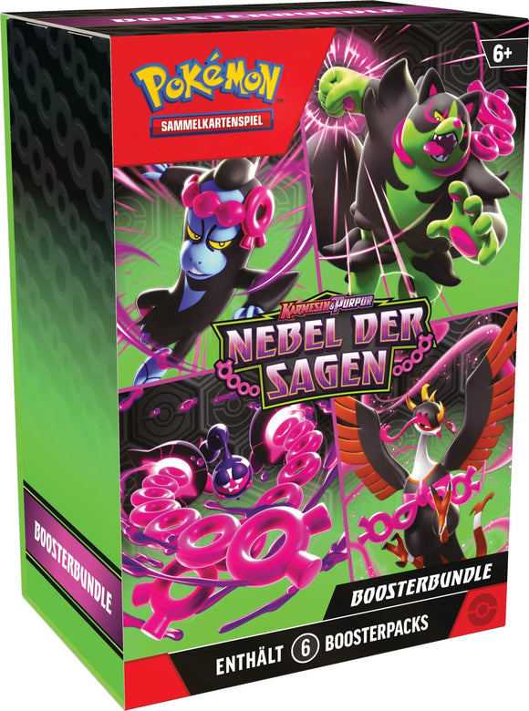 Pokemon Karmesin & Purpur Nebel der Sagen Booster Bundle Deutsch