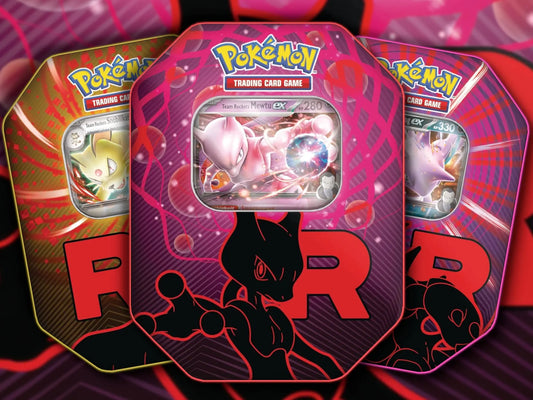 Pokemon Team Rocket Tin-Box Deutsch