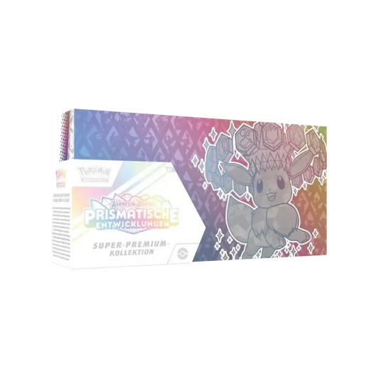 Pokémon Prismatische Entwicklungen Super-Premium-Kollektion Evoli