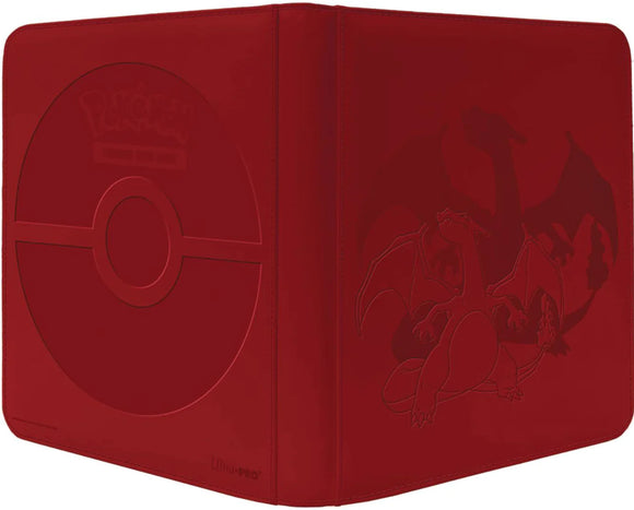 Pokemon Ultra Pro Elite Series Charizard / Glurak Pocket Zippered Pro Binder 480 Karten
