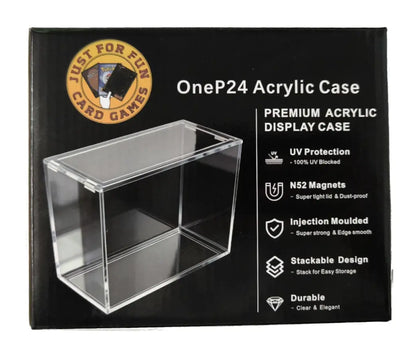 Premium Acrylic Display Case One Piece Booster Box TobisToys