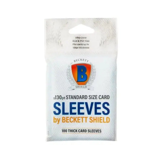 Beckett Shield Standard Thick Soft Sleeves 130pt - 100 Kartenhüllen Arcane Tinmen