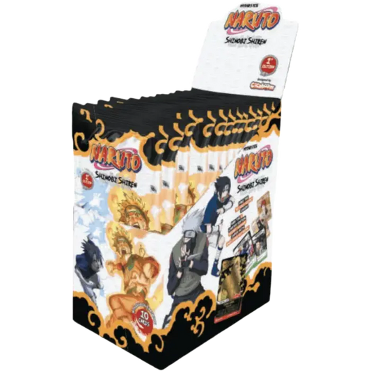 Naruto Mythos TCG Shinobi Shiren Set 2 Booster Display englisch *First Edition* TobisToys