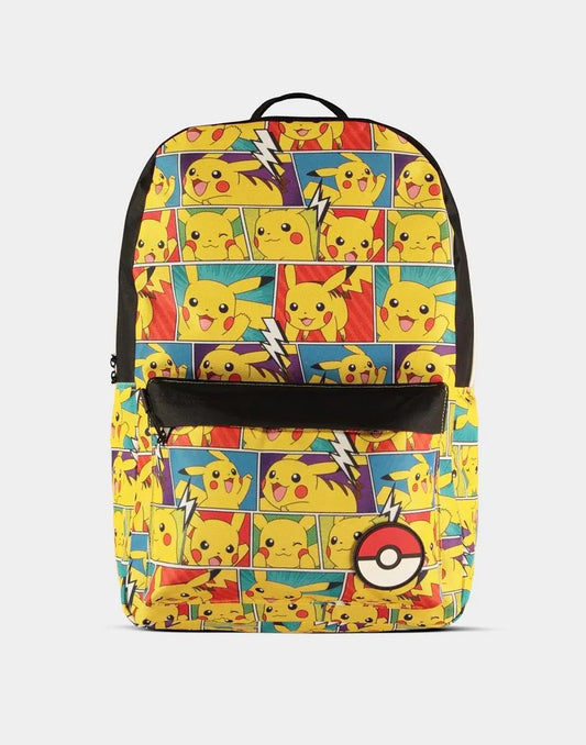 Difuzed Pokemon - Pikachu Basic Backpack Rucksack TobisToys