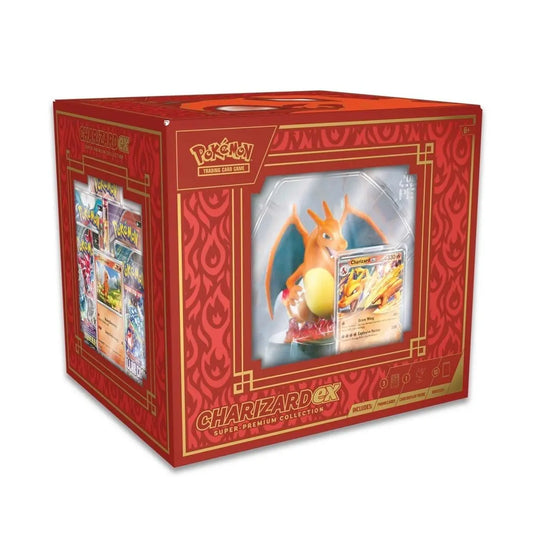 Pokemon Super Premium Charizard EX Collection Englisch Tobis Toys