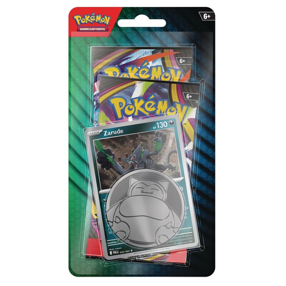 Pokémon Sammelkartenspiel: 2-Pack Blister Zarude – Deutsch