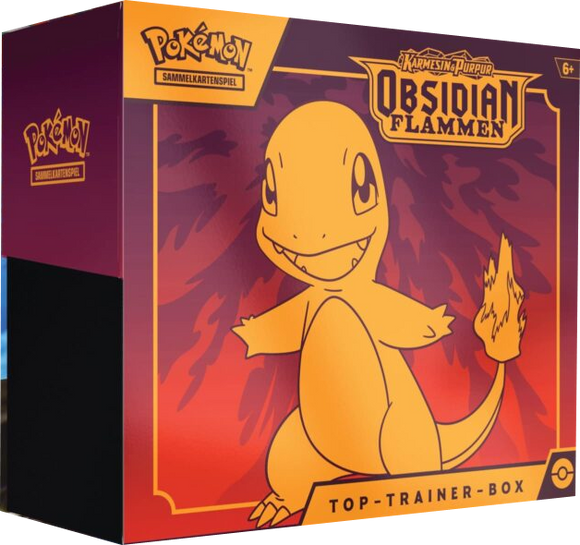 Pokemon KP03  Obsidian Flammen Top Trainer Box deutsch