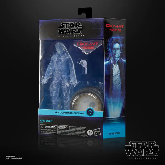 Star Wars The Black Series Holocomm Collection Han Solo TobisToys
