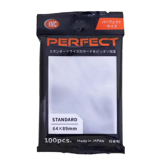 KMC Standard Sleeves - Perfect Size (100 Sleeves) TobisToys