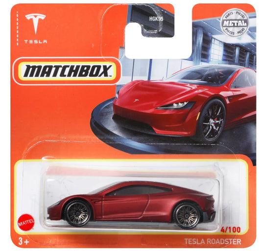 Mattel HGK95-LA10 Matchbox™ Tesla Roadster 2021 Metal TobisToys