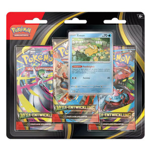 Pokemon Mega Entwicklung 3 Pack Blister Deutsch