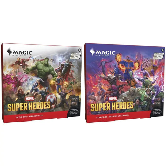 Magic: The Gathering × Marvel Super Heroes – Scene Box Bundle englisch TobisToys