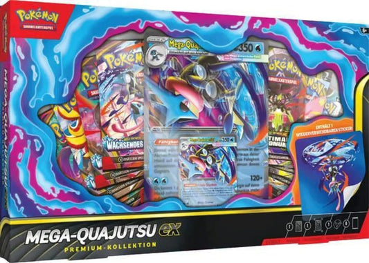 Pokémon Mega-Quajutsu-ex Premium-Kollektion Verpackung