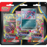 Pokemon Mega Entwicklung  Fatale Flammen 3 Pack Blister Deutsch