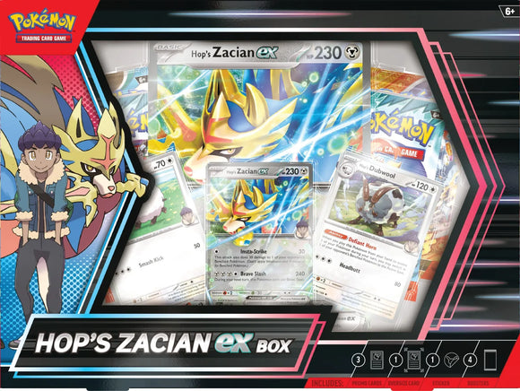 Pokemon  Hops Zacian ex Box englisch