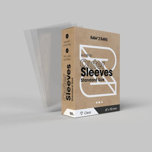Raw2Rare Outer Sleeves Standard Size (100er Pack) TobisToys