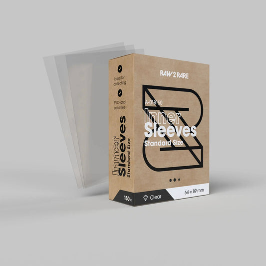 Raw2Rare Inner Sleeves Standard Size (150er Pack) TobisToys