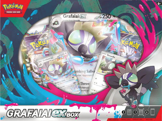 Pokemon Grafaiai ex Box Englisch TobisToys