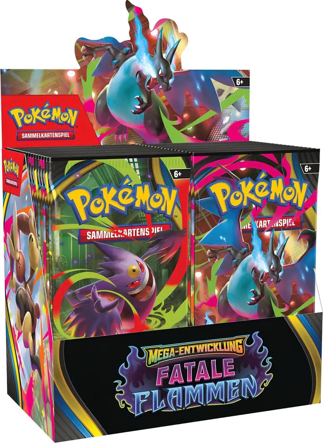 Pokemon Mega Entwicklung Fatale Flammen Boosterdisplay (36er) deutsch TobisToys
