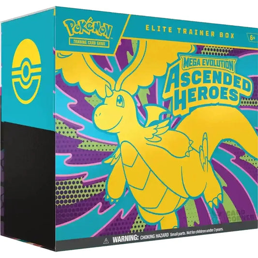Pokemon Mega Evolution - Ascended Heroes Elite Trainer Box englisch B-Ware TobisToys