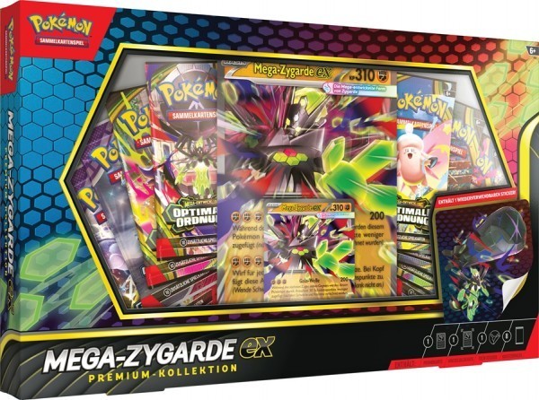 Pokémon Sammelkartenspiel: Mega-Zygarde-ex Premium-Kollektion - Deutsch