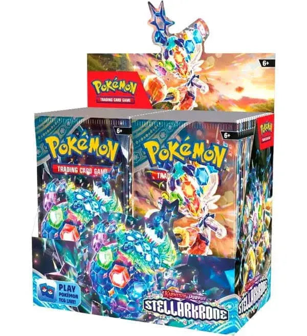 Pokemon Karmesin & Purpur Stellarkrone Booster Display Deutsch TobisToys