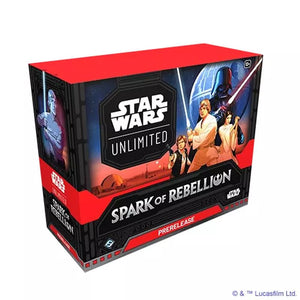 Star Wars : Unlimited -Spark of Rebellion  Pre-Release Box Englisch