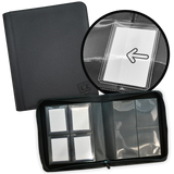 TCG Guru 4- Pocket Toploader Zip Binder