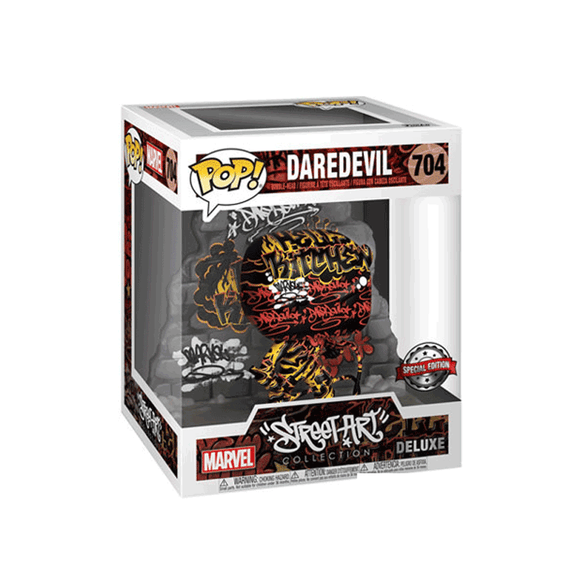 Funko Pop! Marvel Daredevil 704 Street Art Graffiti Special Edition XL